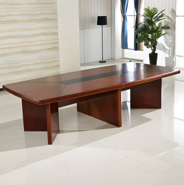 3m Mahogany Boardroom Table